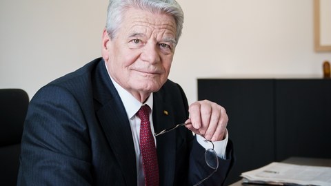 Bundespräsident a.d. Joachim Gauck