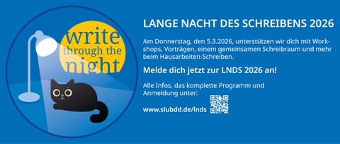 Lange Nacht des Schreibens am 5.3.2026