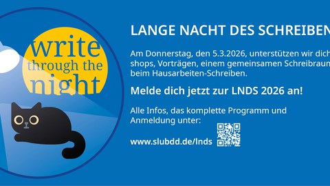 Lange Nacht des Schreibens am 5.3.2026