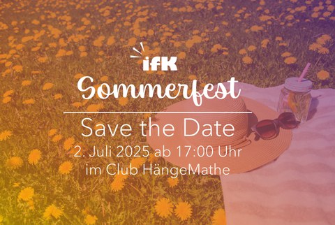 SavetheDate für da sIfK-Sommerfest