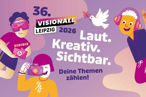 Plakat Visionale Leipzig 2026