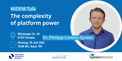 MIDEM-Talk mit Dr. Philipp Lorenz-Spreen