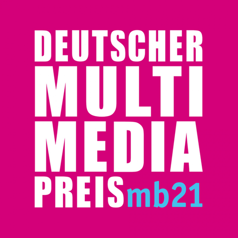 Logo Deutscher Multimediapreis 21