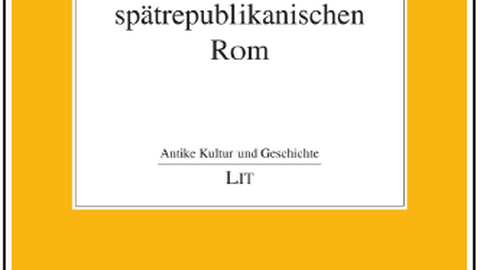 Titelblatt des Buches "Die Partizipationsmotive der plebs urbana im spätrepublikanischen Rom" von Fabian Knopf
