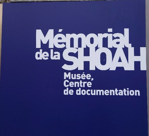 Bild des Logos des Memorial de la Shoah