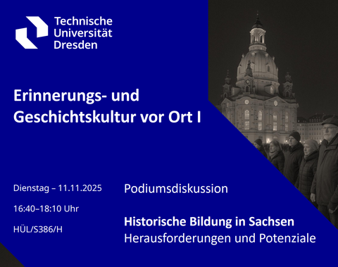 Foto zeigt Ausschnit des Flyers "Erinnerungs- und Geschichtskultur vor Ort I"