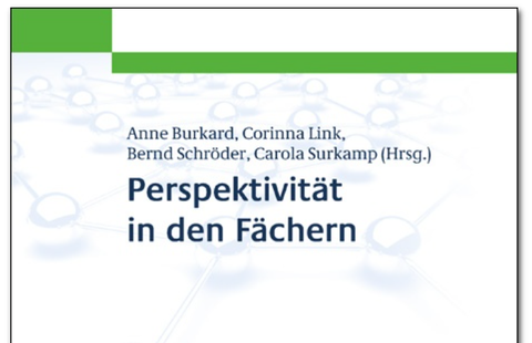 Das Bild zeigt die Titelseite des Buches "Perspektivität in den Fächern"