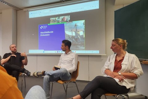 in der Abschlussdiskussion 