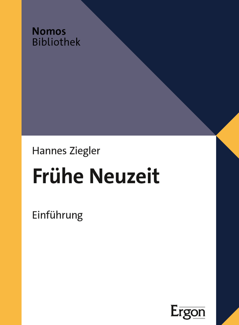 Das Bild zeigt das Cover des Buchs "Frühe Neuzeit" von Hannes Ziegler.