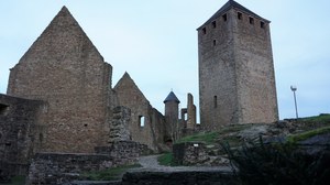 Ansicht einer Burgruine