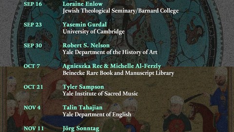 Der Semesterplan des Medieval Lunch Colloquium im Wintersemester 2025