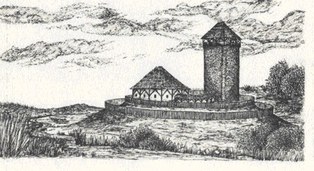 Burg Nennewitz, Lebensbild um 1240