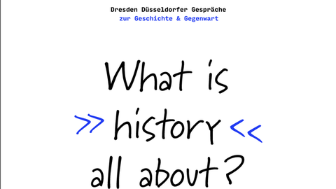 Plakat Dresden Düsseldorfer Gespräche