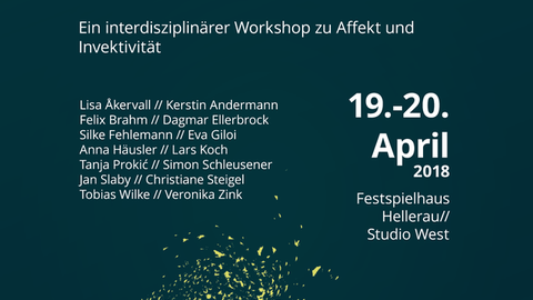 Workshop in Hellerau: Affekt/ion