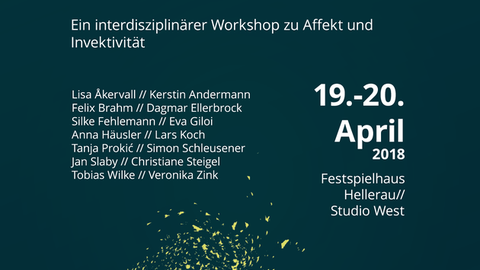 Workshop in Hellerau: Affekt/ion