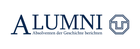 Alumni Logo - Absolventen der Geschichte berichten