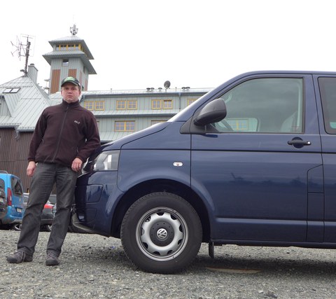 Foto von Gerolf Thienel mit VW-Bus