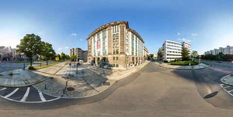 Sächsisches Hauptstaatsarchiv Dresden, Haupteingang