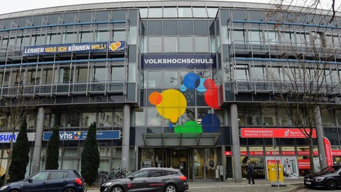 Gebäude der Volkshochschule Dresden