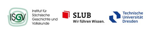 Logos: ISGV, SLUB, TUD