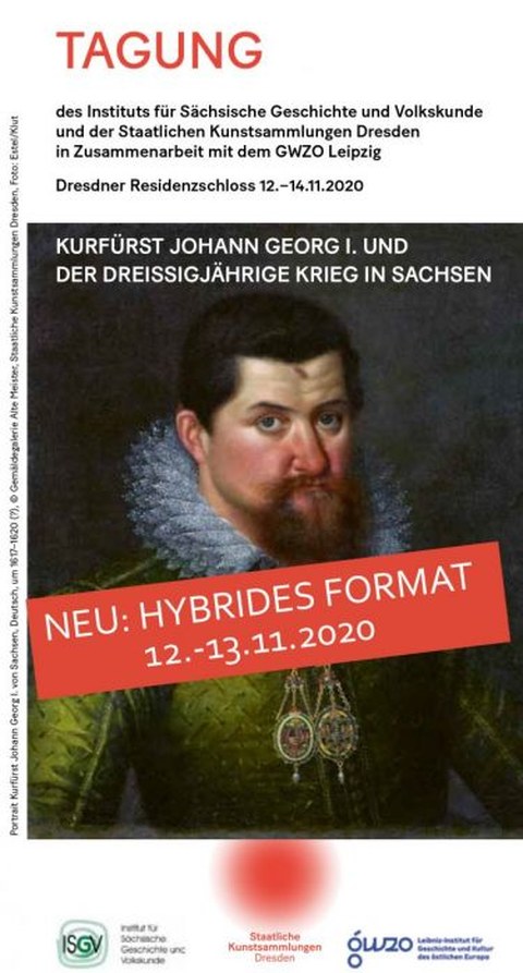 Tagungsflyer Kurfürst Johann Georg I.