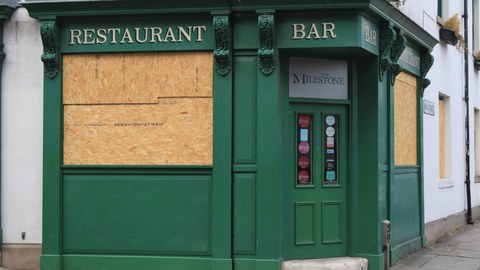 Aufgegebenes Restaurant (Sheffield, UK)