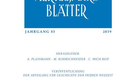 Rheinische Vierteljahresblätter