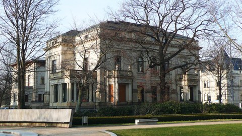 Das Gebäude der Sächsischen Akademie der Wissenschaften in Leipzig