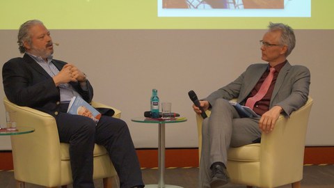 Dr. Christoph Wirtz im Gespräch mit Prof. Dr. Andreas Rutz