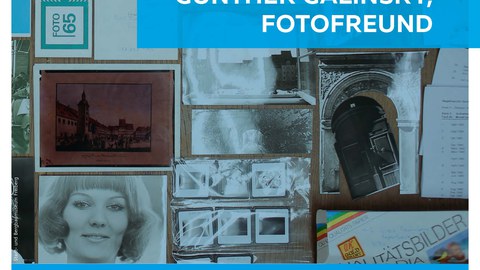Veranstaltungspalakt zur Filmvorführung mit Podiumsdiskussion "Gunther Galinsky. Fotofreund"