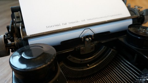Alte Schreibmaschine