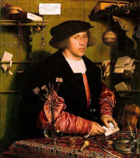 Hans Holbein: Kaufmann Gisze