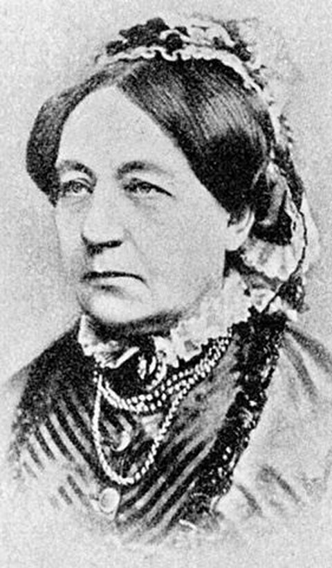 Image of German women's rights activist Louise Otto-Peters (1819-1895)
