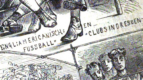 ettspiele des englisch-amerikanischen Fußballclubs in Dresden