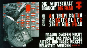 Die Wirtschaft braucht die Frau, um 1962