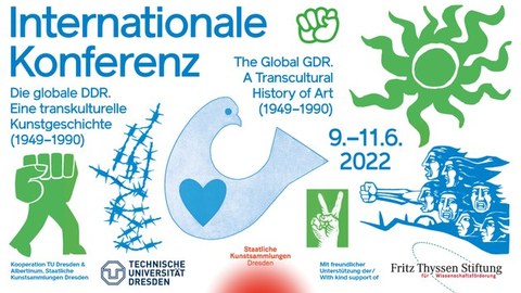Poster der Konferenz "Die globale DDR"