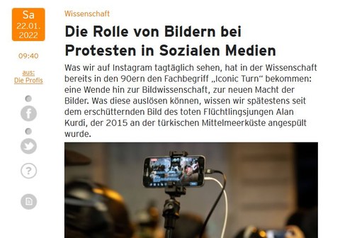 Screenshot von Radioeins.de