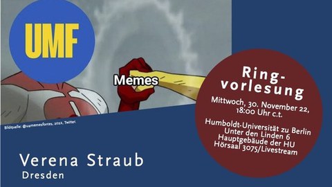 Announcement of talk of Verena Straub at HU Berlin