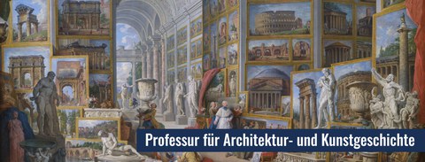 Banner der Professur für Architektur- und Kunstgeschichte