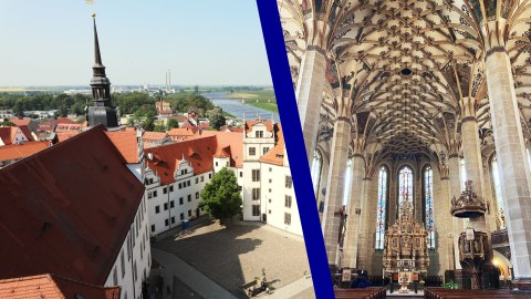 Fotocollage aus verschiedenen Architekturdenkmäler