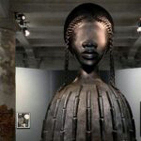 Foto einer Ausstellung auf der Venedig Biennale 2022