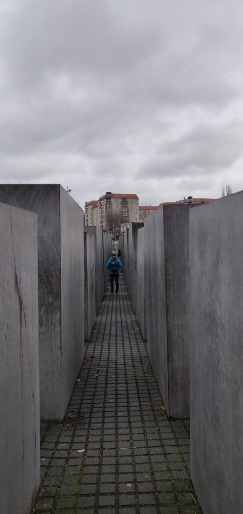 Fotografie des Holocaust Mahnmals in Berlin 