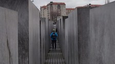 Fotografie des Holocaust Mahnmals in Berlin 