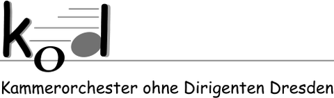 Logo des Kammerorchesters ohne Dirigenten