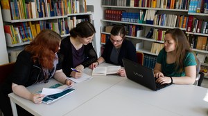 Gruppe von Studenten