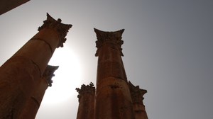 Jordanien Säulen