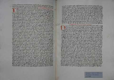 Handschrift Olmütz