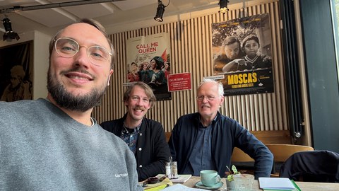 Meeting im Cafe Garbo
