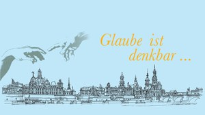 "Glaube ist denkbar"-Logo des Instituts