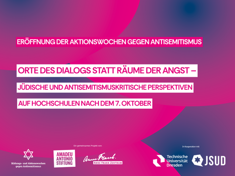 Plakat Jüdische Antisemitismuswochen
